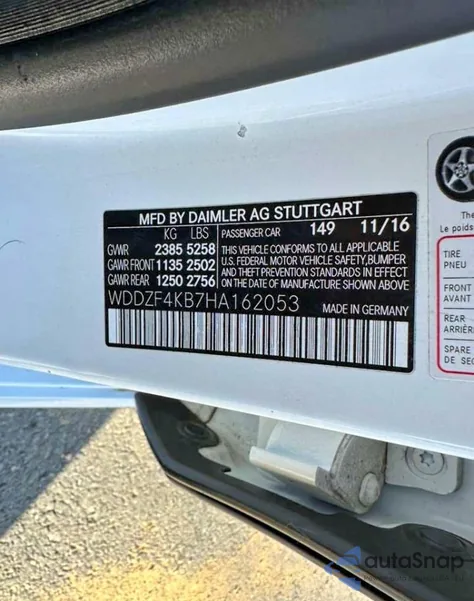 2017 Mercedes-Benz E 300 4Matic from USA, damaged, VIN WDDZF4KB7HA162053